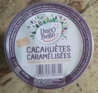 Mängden socker i Cacahuètes caramélisées