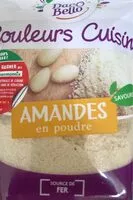 Mängden socker i Amandes en poudre