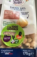 Mängden socker i Noisettes grillées