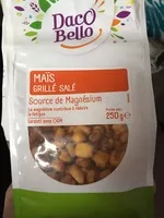 Mängden socker i Maïs grillé salé