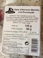 Mängden socker i Filet Anchois a la Procencale