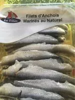 Mängden socker i Filets d'anchois marinés au naturel