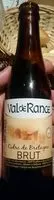 Mängden socker i Cidre de Bretagne Brut