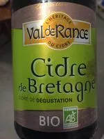 Mängden socker i Cidre de Bretagne Bio