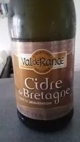 Mängden socker i Cidre de Bretagne
