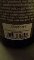 Mängden socker i Cidre rosé Val de Rance