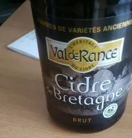 Mängden socker i Cidre de Bretagne