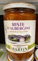 Mängden socker i Riste d'Aubergine