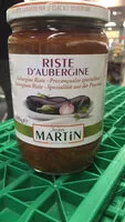 Mängden socker i Riste d'Aubergine