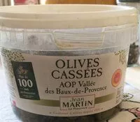 Mängden socker i Olives cassées AOP vallée des Baux de Provence