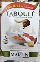 Mängden socker i Taboulé (+20% offert)