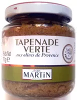 Mängden socker i Tapenade verte aux olives de Provence