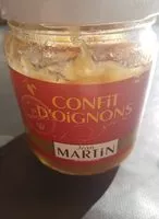 Mängden socker i Confit D'Oignons Jean Martin 230 GR, 1 Bocal