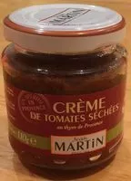 Mängden socker i Crème de Tomates Séchées