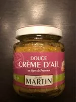 Mängden socker i Douce Crème d’ail au thym de Provence