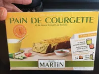 Mängden socker i Jean Martin, Preparation originale pour pain de courgette