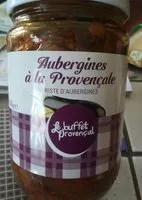 Mängden socker i Aubergines à la Provençale, ristes d'aubergines