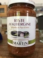 Mängden socker i Jean Martin riste d'aubergine