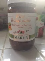 Mängden socker i Fine Ratatouille 5 Baies et Cranberries