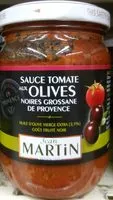 Mängden socker i Sauce tomates aux olives Sans colorant ni conservateur