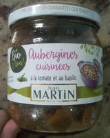 Mängden socker i Aubergines cuisinées à la tomate et au basilic