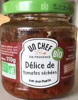 Mängden socker i Délice de tomates séchées