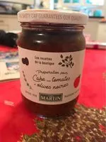 Mängden socker i Préparation pour cake aux tomates et olives noires