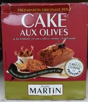 Mängden socker i Préparation originale pour cake aux olives