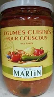 Mängden socker i Légumes cuisinés pour couscous aux épices