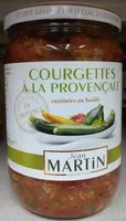Mängden socker i Courgettes à la provençale cuisinées au basilic