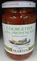 Mängden socker i Courgettes à la provençale cuisinées au basilic