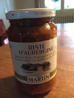 Mängden socker i Riste d’aubergines