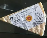 Mängden socker i Saint nectaire laitier