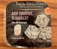 Mängden socker i AOP Fourme D’Ambert