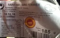 Mängden socker i Saint nectaire fermier