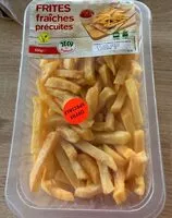 Mängden socker i Frites fraiches precuites