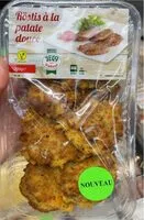 Mängden socker i Röstis a la patate douce