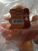 Mängden socker i Madeleines géante pur beurre