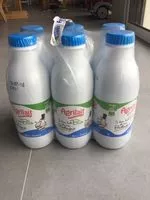 Mängden socker i Pack de 6 bouteilles de Lait 1/2 écremé UHT BIO Agrilait
