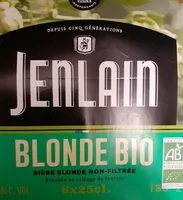 Mängden socker i Bière blonde non filtrée