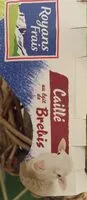 Mängden socker i Caillé au lait de brebis nature ROYANS