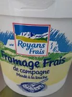 Mängden socker i Fromage frais de campagne moulé à la louche