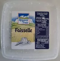 Mängden socker i Royans Frais Faisselle