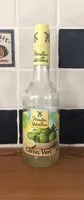 Mängden socker i Sirop de Citron vert