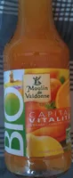 Mängden socker i Capital vitalité orange carotte citron