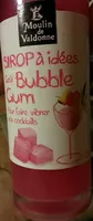 Mängden socker i Sirop à idées goût bubble gum
