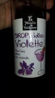 Mängden socker i Sirop à idées violette