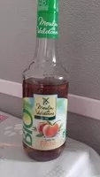 Mängden socker i Sirop de peche bio