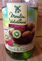 Mängden socker i Moulin de Valdonne kiwi fraise