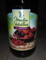 Mängden socker i Cocktail de fruits rouges